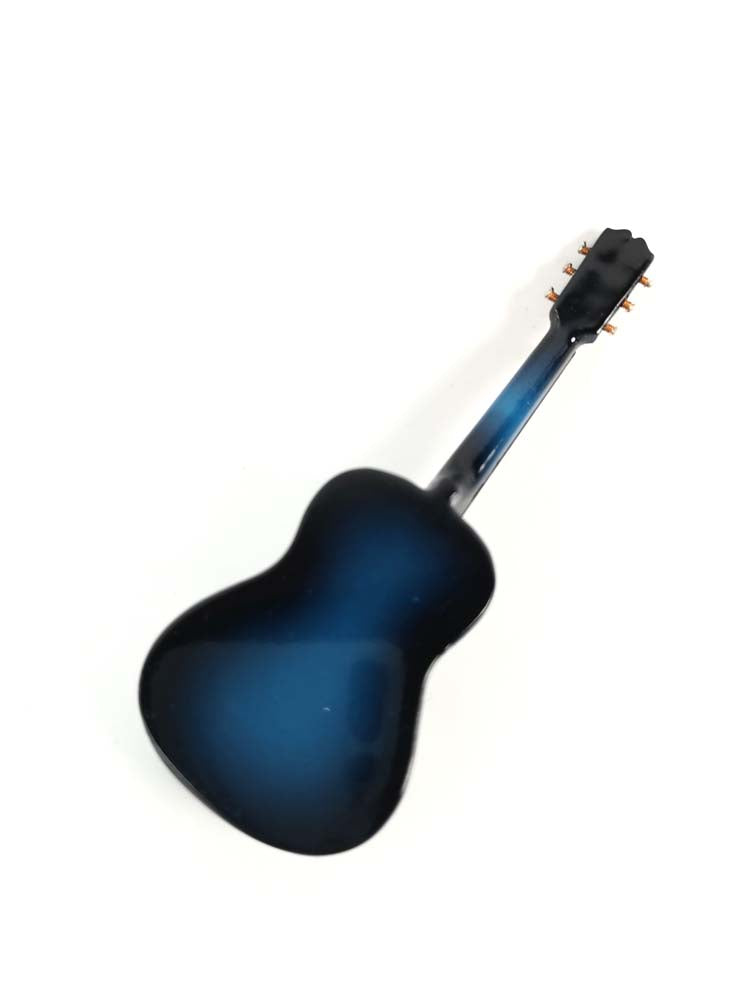 ALANO Miniature Guitar Miniature Ornaments Musical Instrument Decoration Gift (13cm)