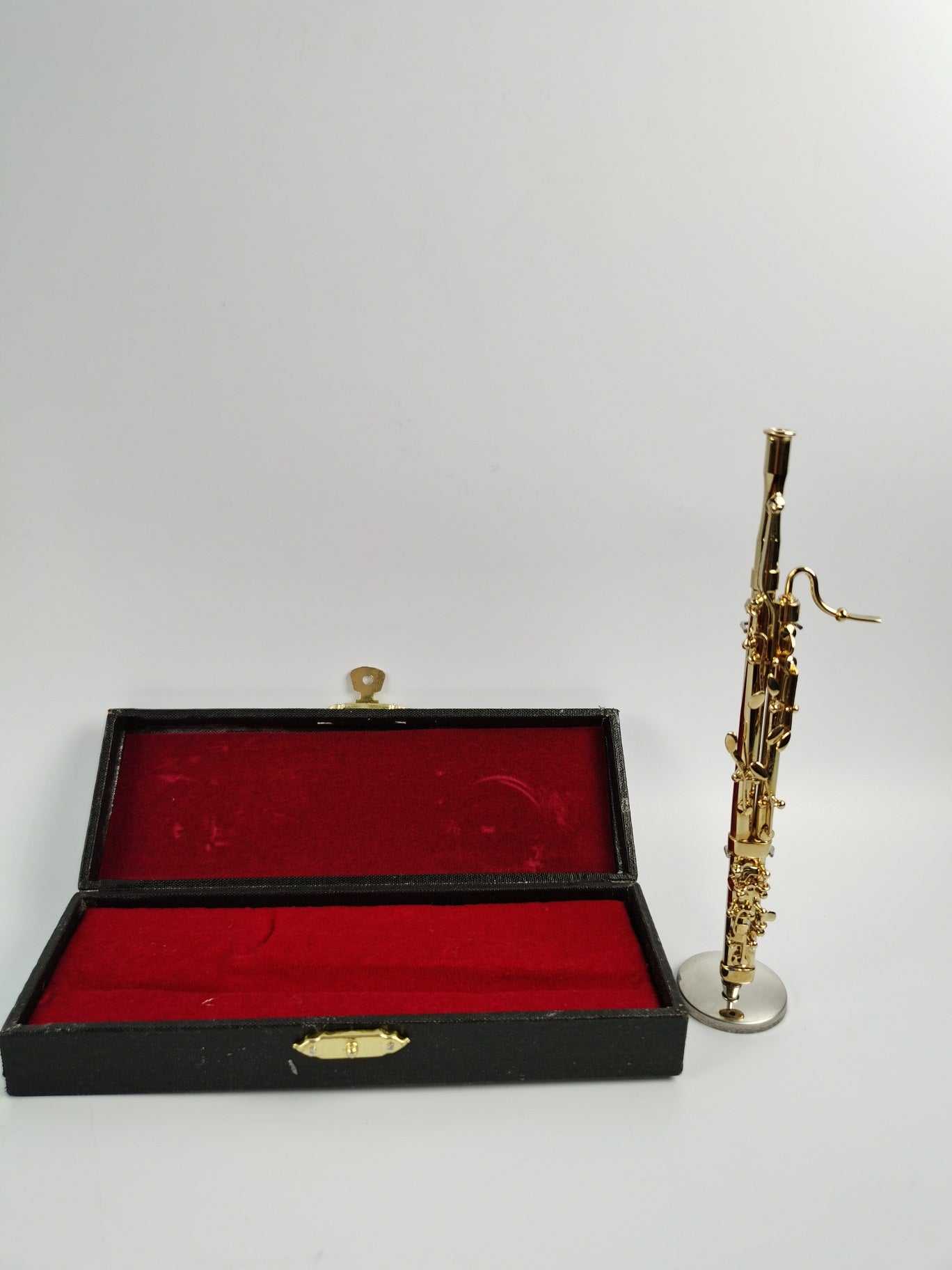 ALANO mini Bassoon model Mini Musical Ornament Decoration Gift With Gift Box (15.5cm,O-0006)