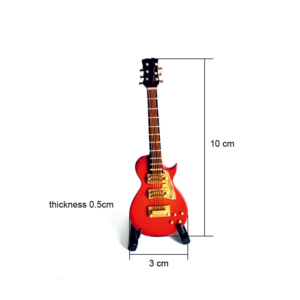 ALANO orange guitar model Decorative Ornament Decoration Gift (GE29-10-S)