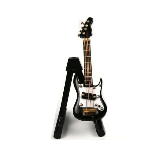 ALANO Mini Guitar model Mini Musical Ornament with Stand Home Decoration (GE21/23B-7)