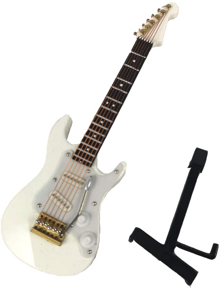 Electric Guitar Ornament Mini Guitar Model Featival Decoration with Gift Box (GE34W-14-S)