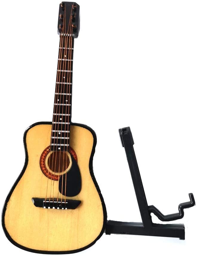 ALANO Classic Guitar Model mini Guitar Model Home Decoration Decorative Ornament (GN-15)