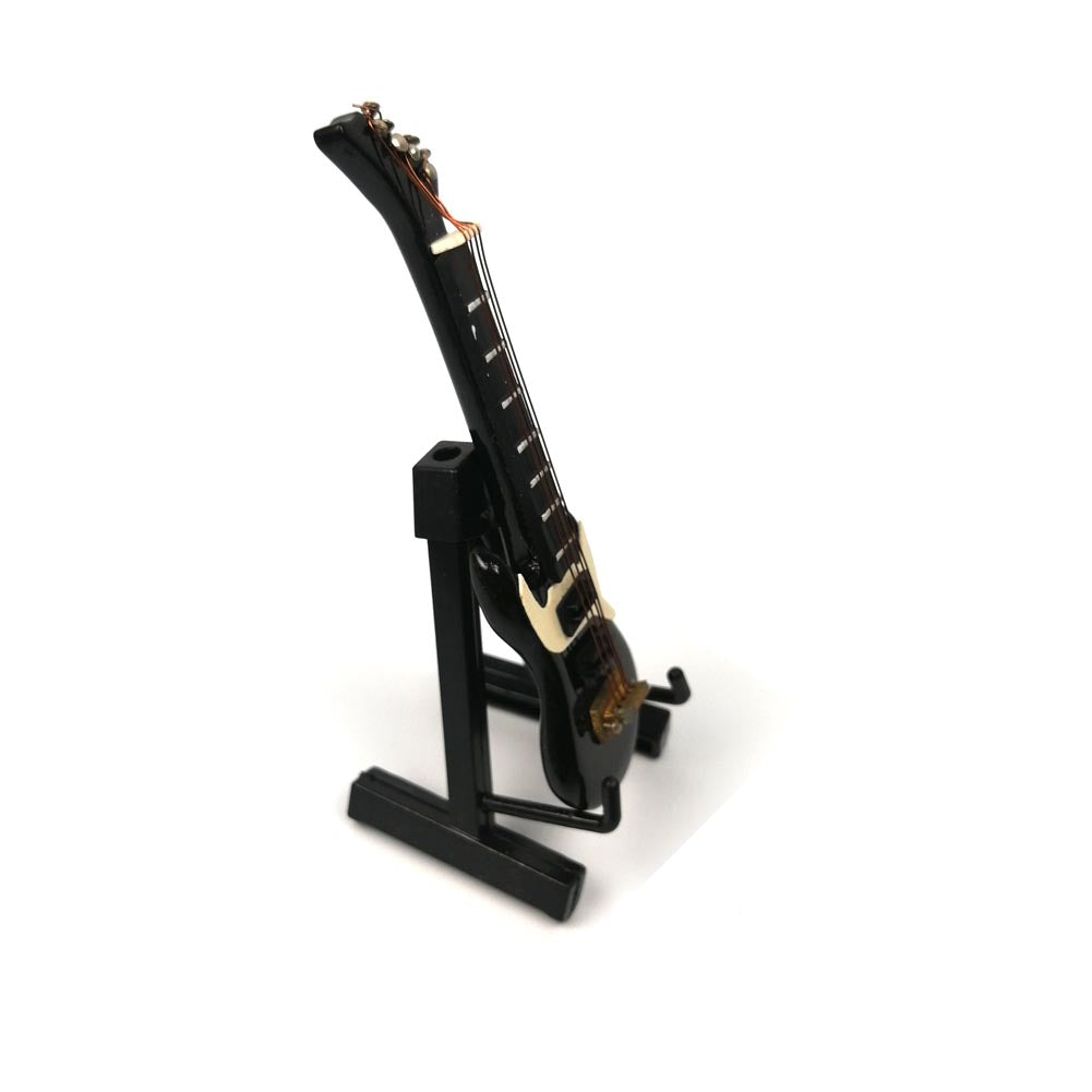 ALANO Electric Guitar model Miniature Musical Instrument Guitar Model Home Decoration (GE12B-8)