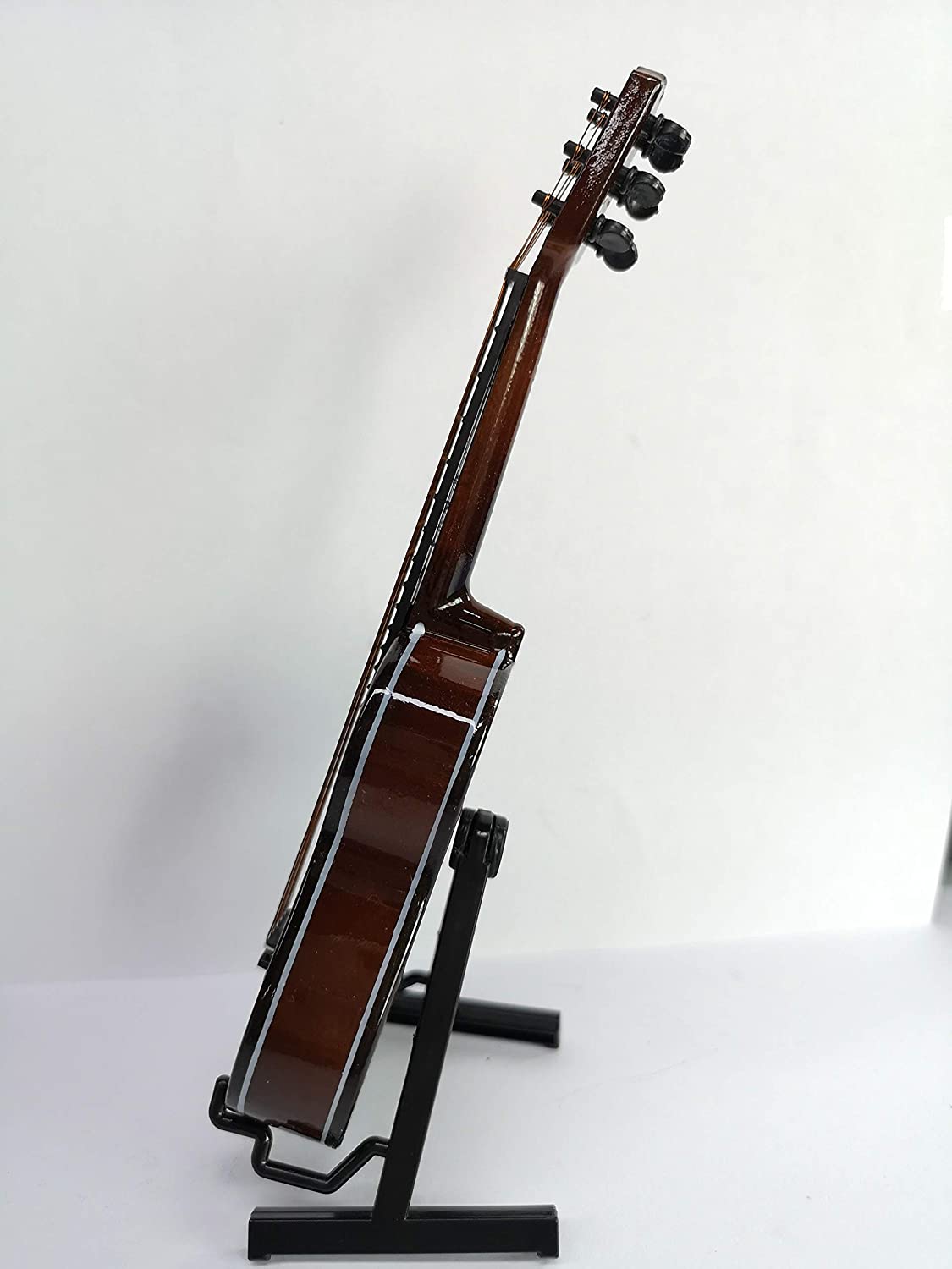 ALANO Mini Musical Ornament, Wooden Guitar Model, Mini Guitar model Home Decoration (G-C-17)