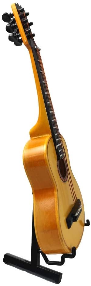 ALANO Mini Guitar Model Classic Guitar Model Mini Musical Instrument Home Decoration (E37-18-S)