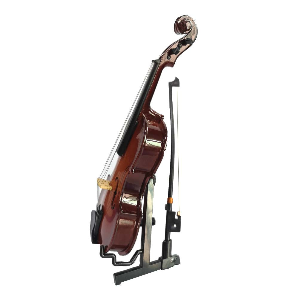 Alano Miniature Violin Model with bow & stand mini violin Mini Musical Instrument Decorative Ornament (V-16-S)