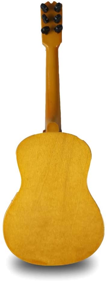 ALANO Mini Guitar Model Classic Guitar Model Mini Musical Instrument Home Decoration (E37-18-S)