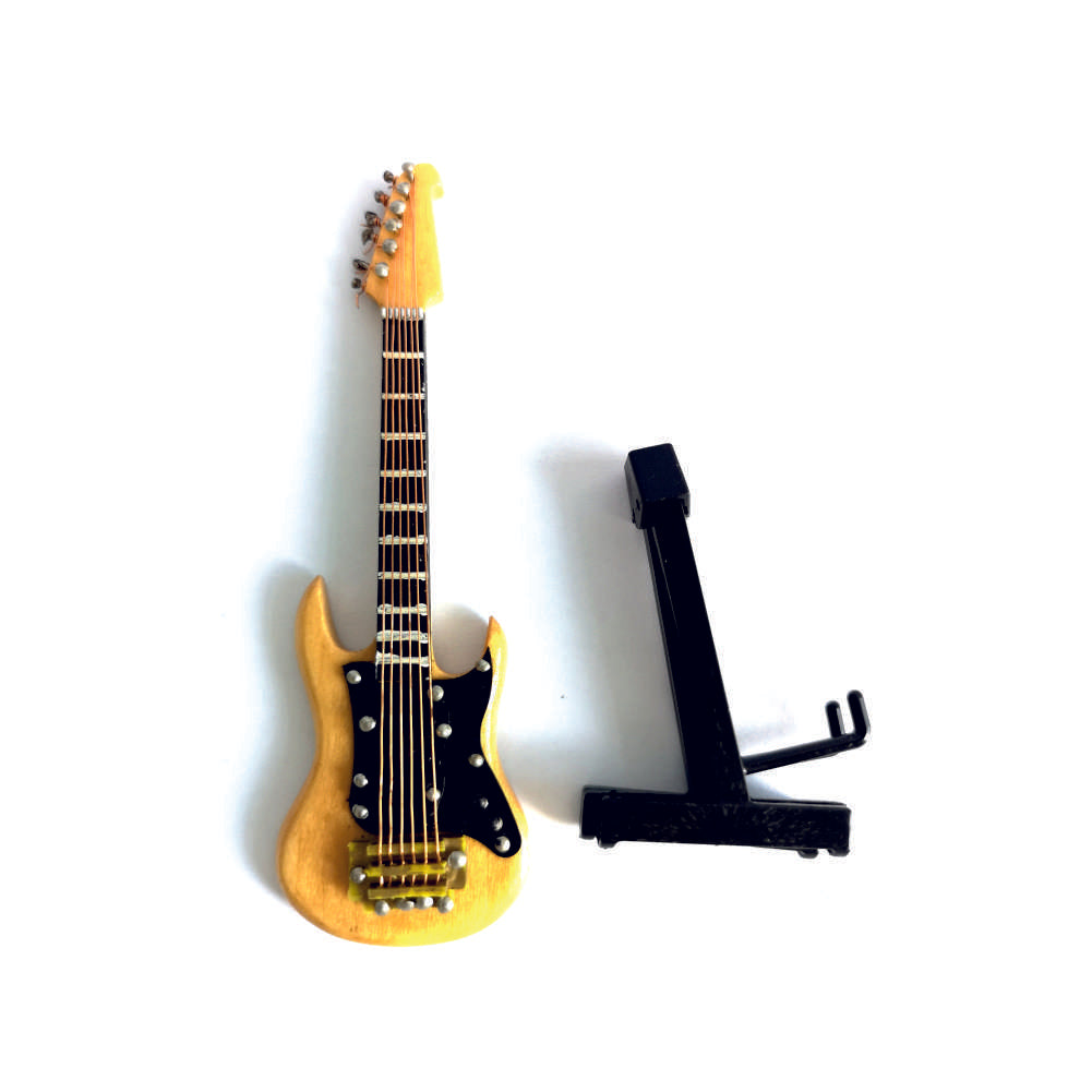 ALANO Mini Guitar Ornaments Miniature Musical Instrument Guitar Model Decoration Gift(GE23A-10)