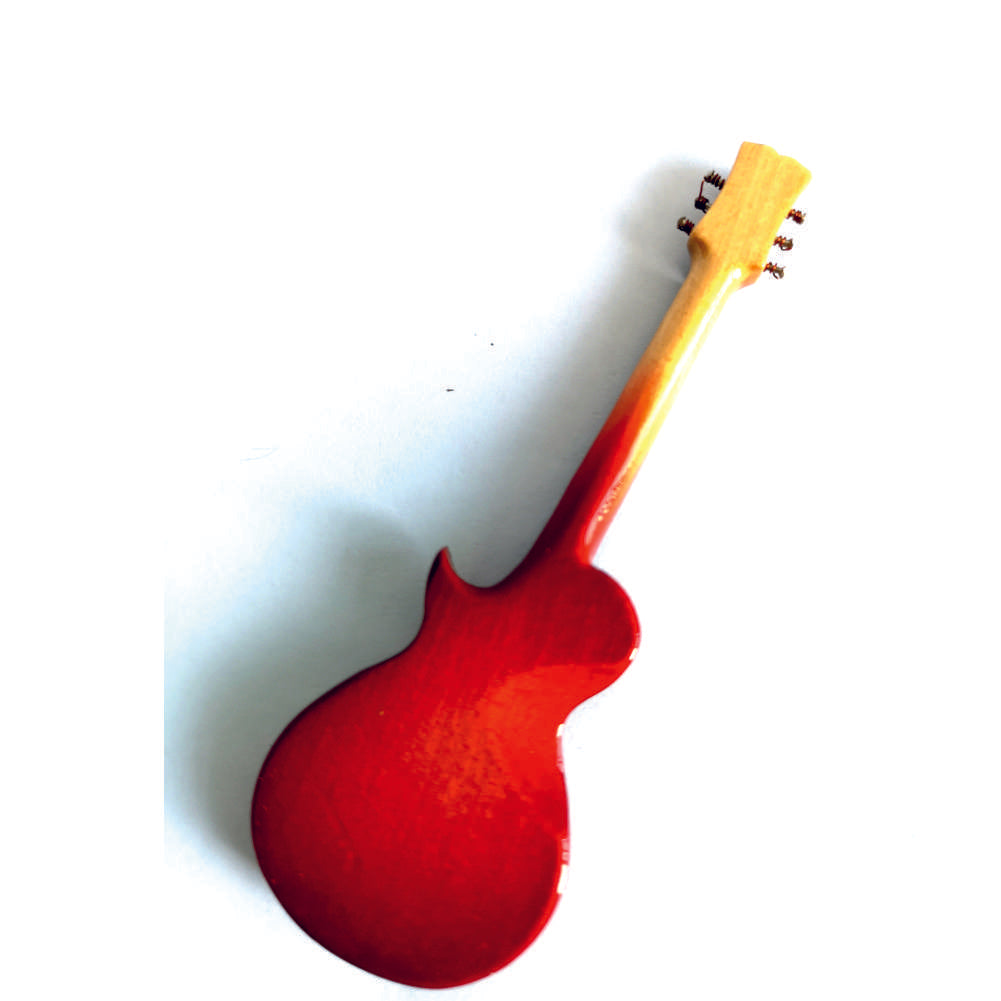 ALANO orange guitar model Decorative Ornament Decoration Gift (GE29-10-S)