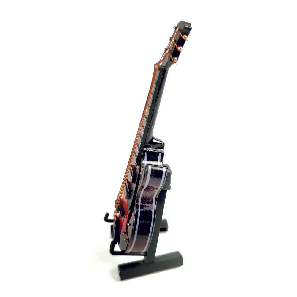 ALANO Electric Guitar Ornaments Musical Instrument Mini Guitar Model (GE45-10-S, 10cm)