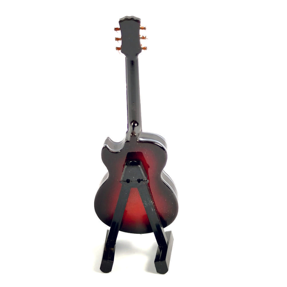ALANO Electric Guitar Ornaments Musical Instrument Mini Guitar Model (GE45-10-S, 10cm)