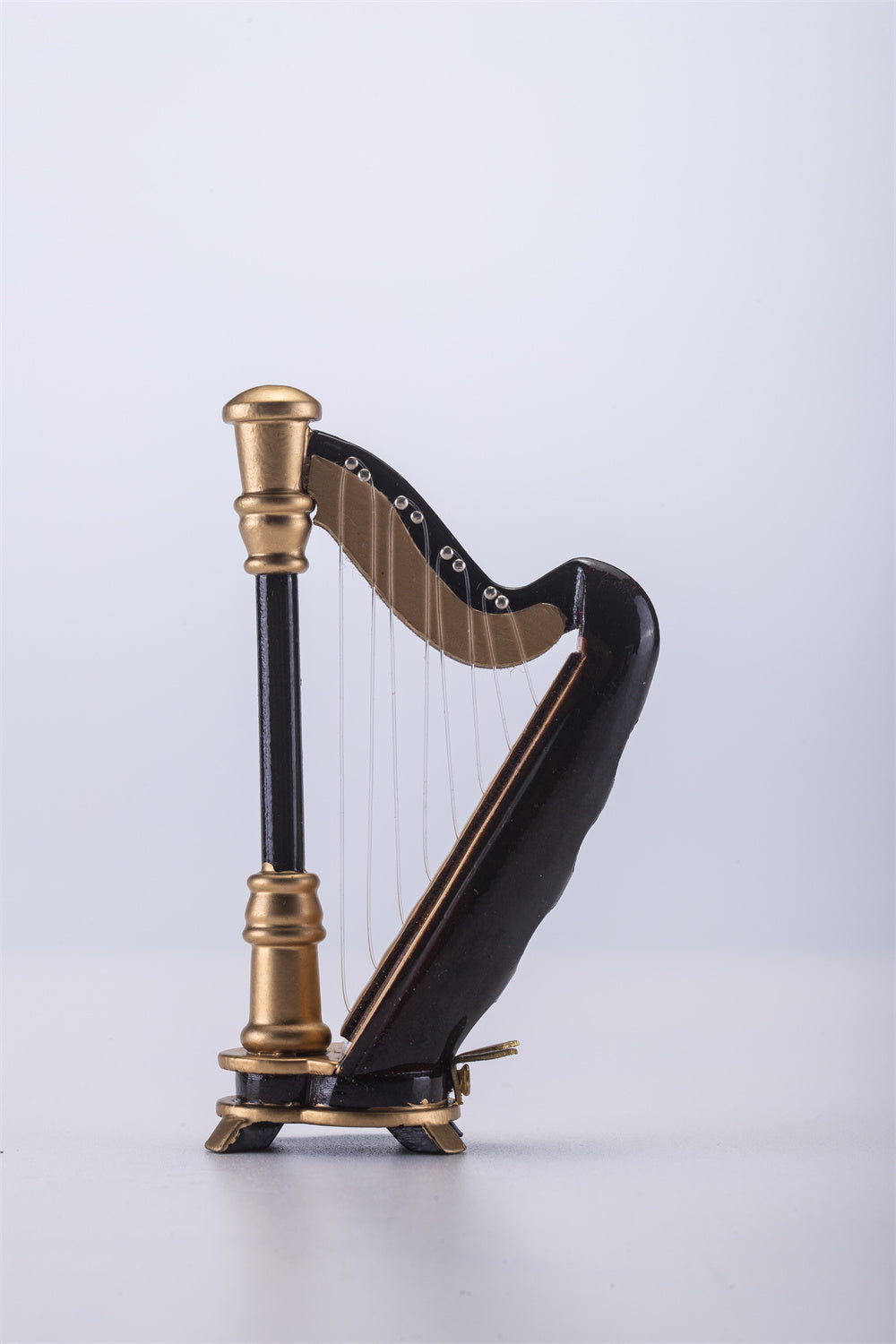 ALANO mini harp model with gift box Mini Musical Ornament Decoration Gift (H-9)