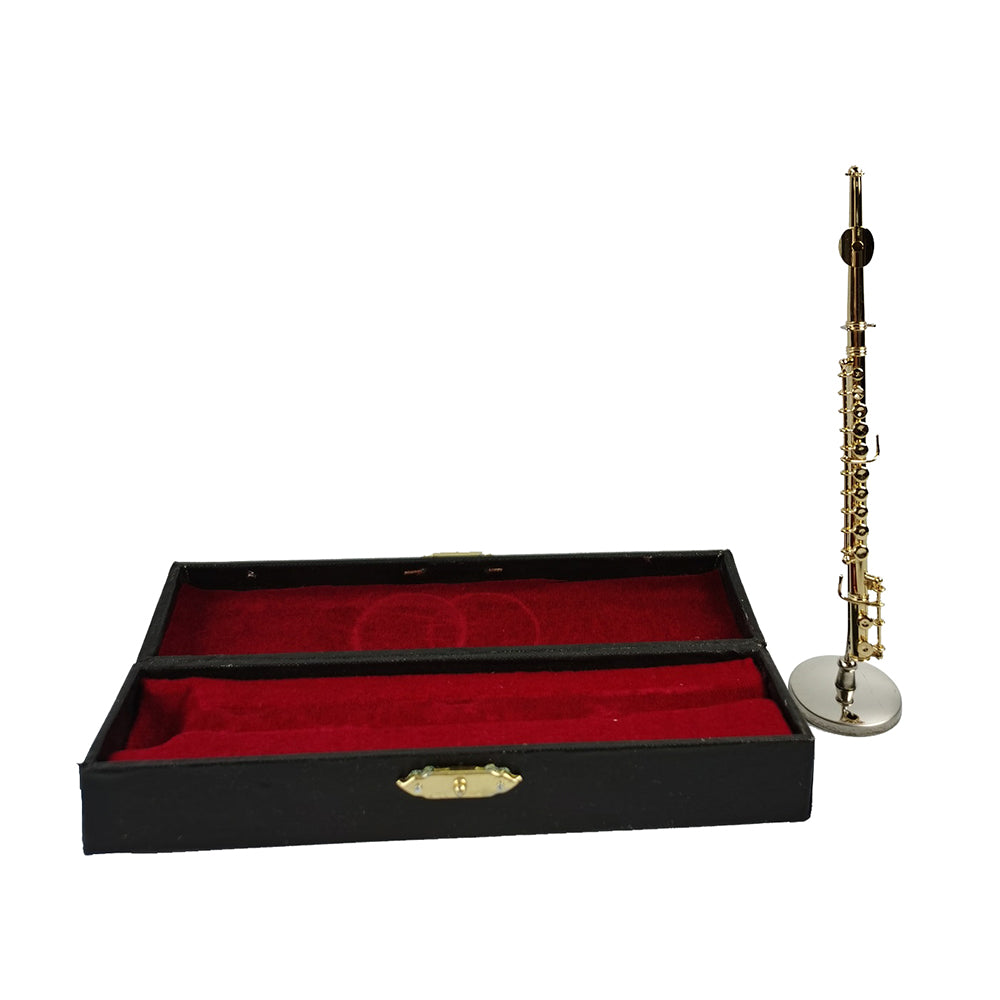 ALANO mini flute model Mini Musical Ornament Decoration Gift With Gift Box (14cm, O-0005)