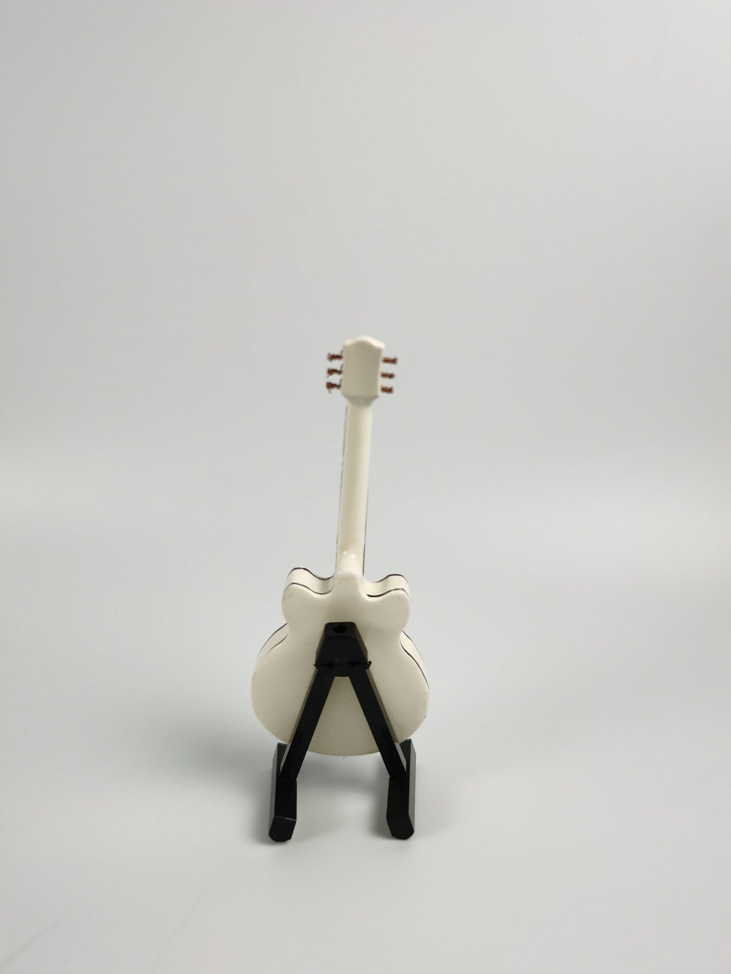 ALANO Electric Guitar Ornaments Musical Instrument Mini Guitar with Stand (10cm)