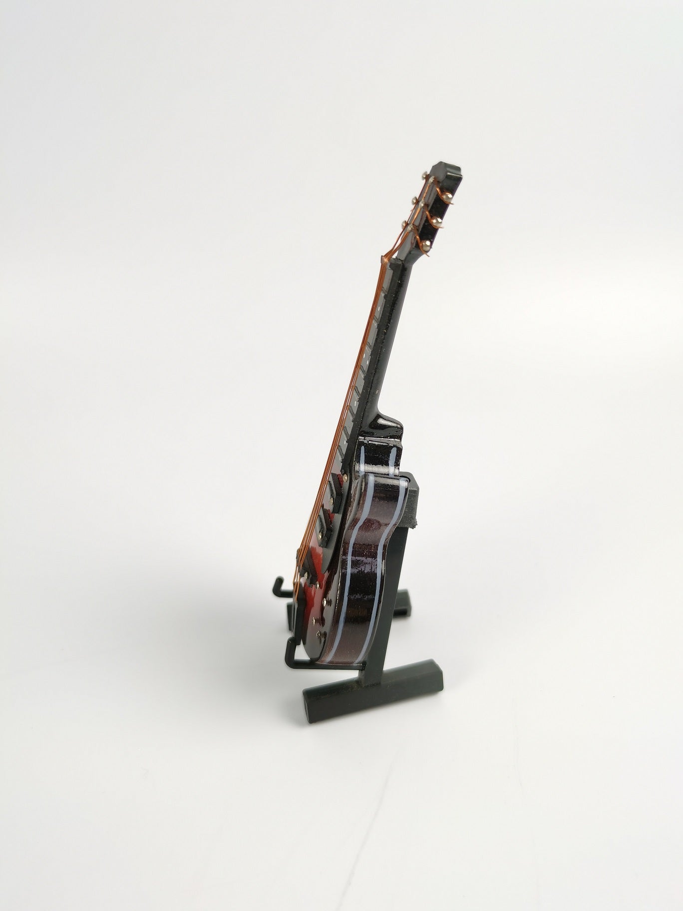 ALANO Electric Guitar Ornaments Musical Instrument Mini Guitar Model (GE45-10-S, 10cm)