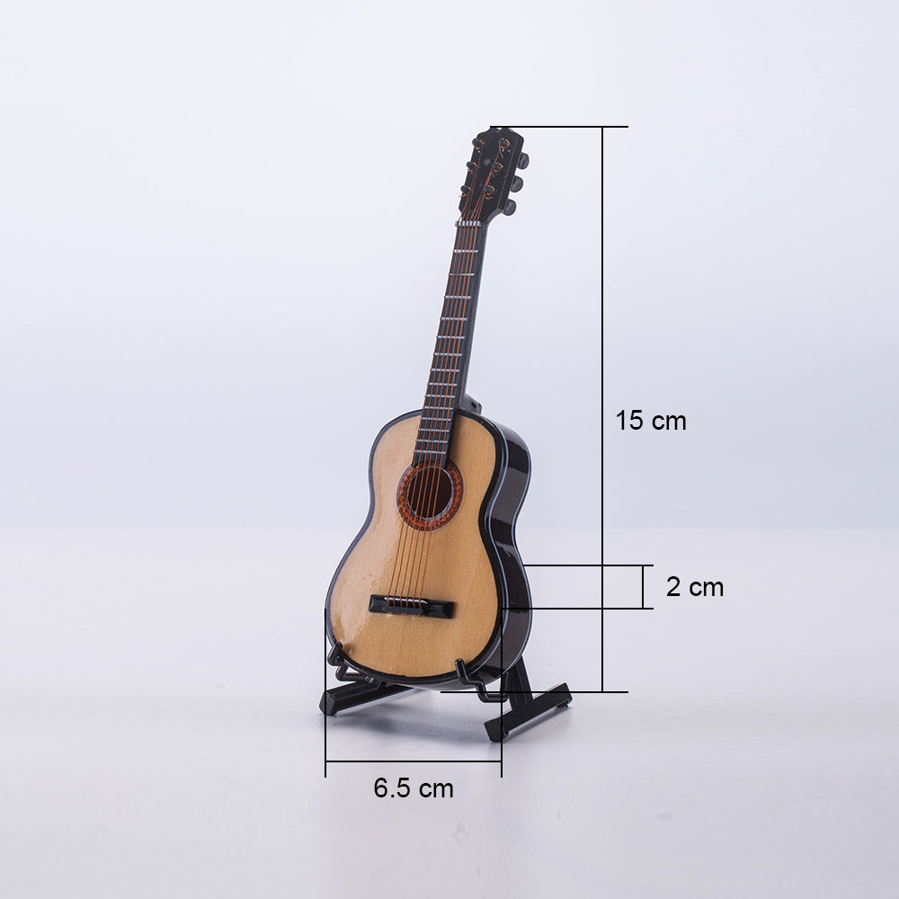 Classic Guitar Model Mini Musical Instrument home decoration with Gift Box (G-15-S)